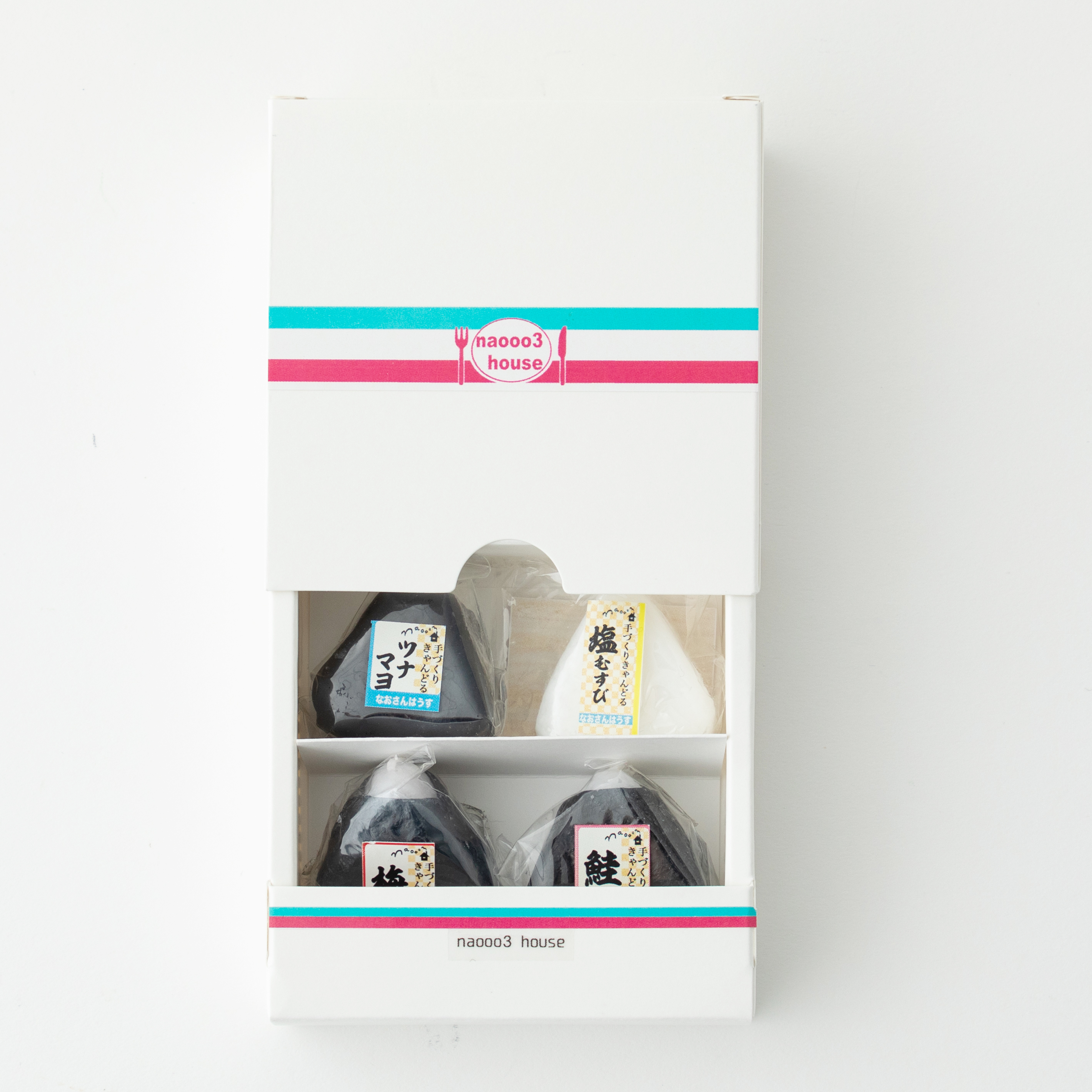 小さなコンビニ！おにぎりキャンドルセット【レジ袋付き】