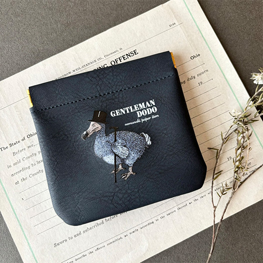 ドードー紳士のポーチセット