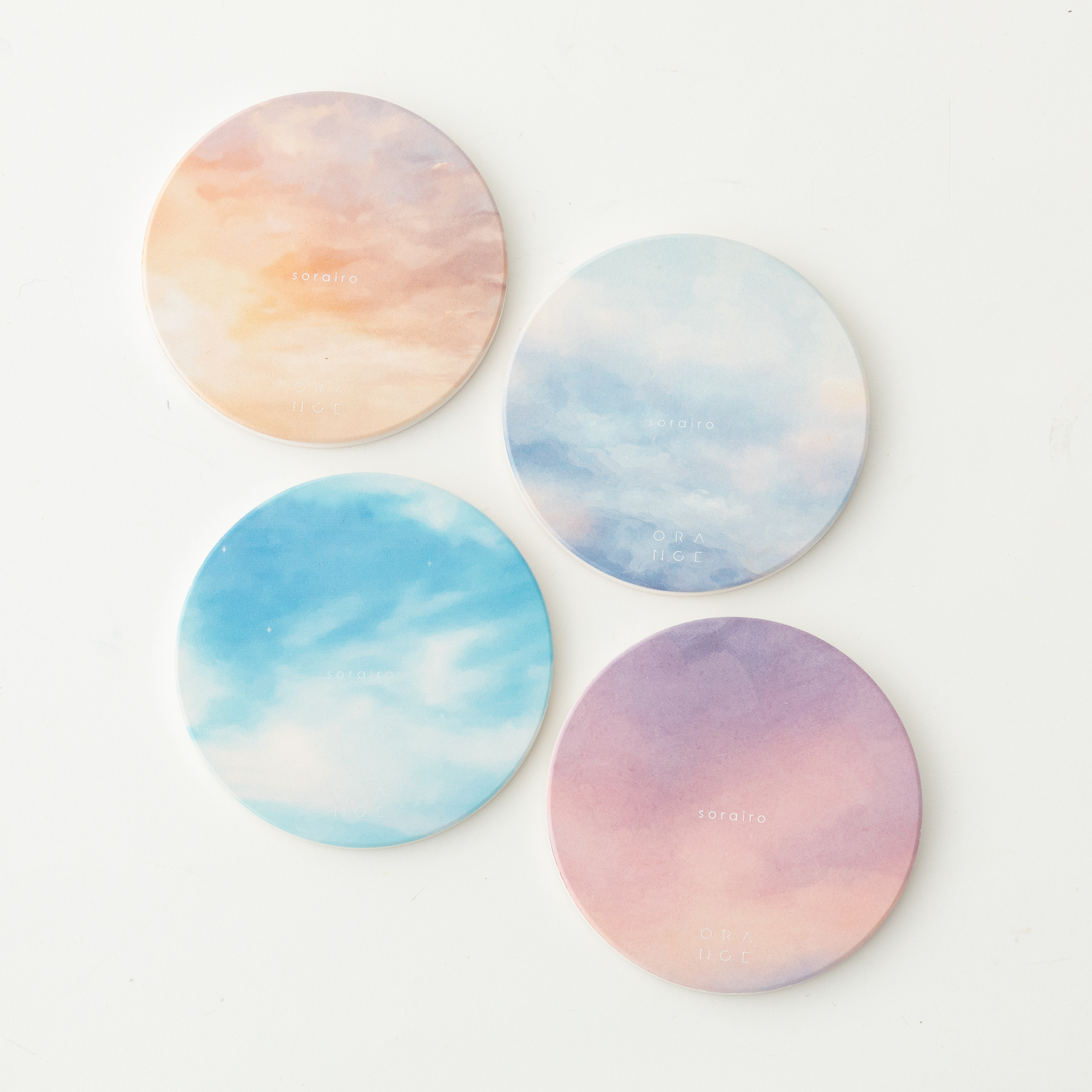 SORAIROコースター　4枚セット