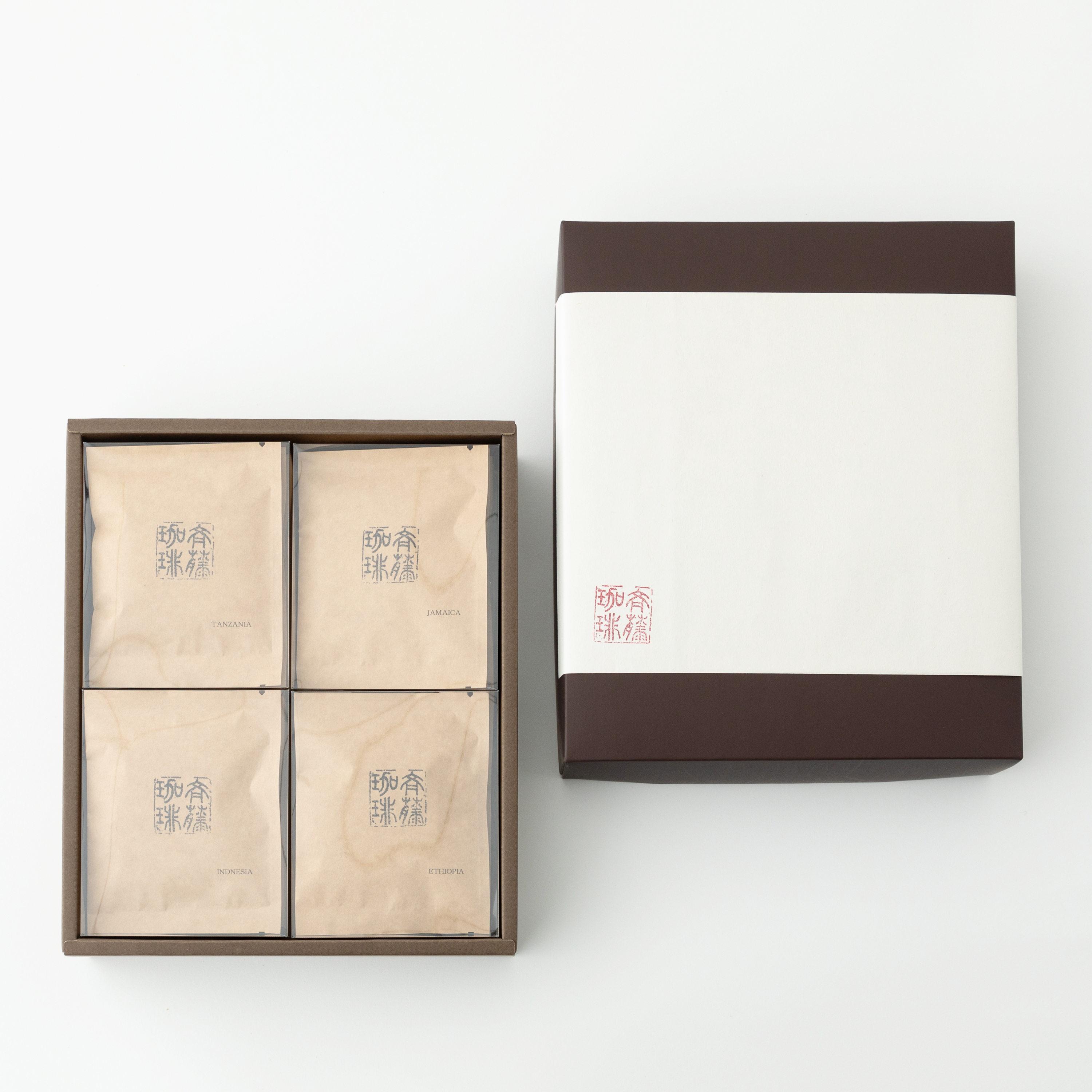 斉藤珈琲/世界の銘柄コーヒーセット（ドリップバッグ10g×20）