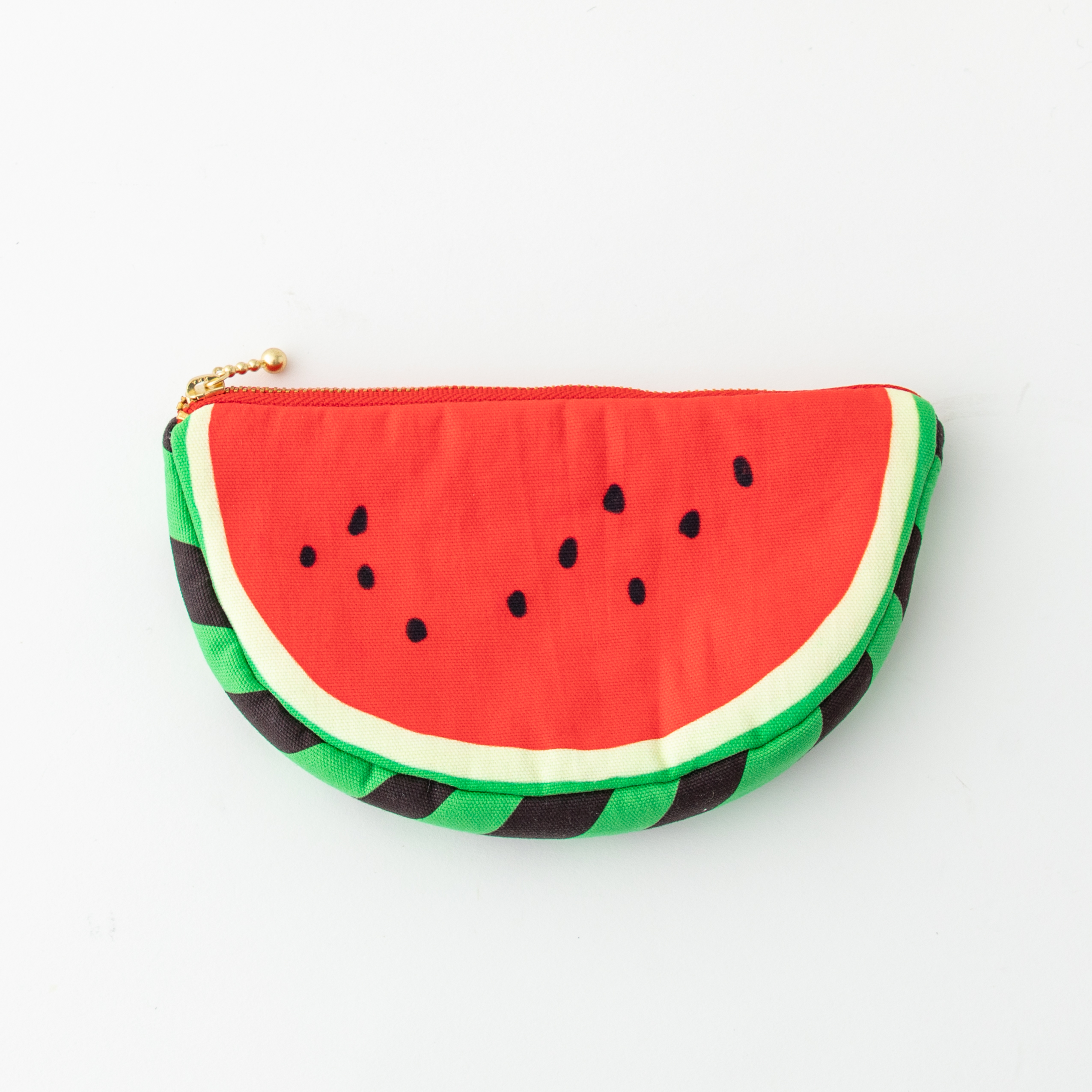 スイカのふかふかポーチ