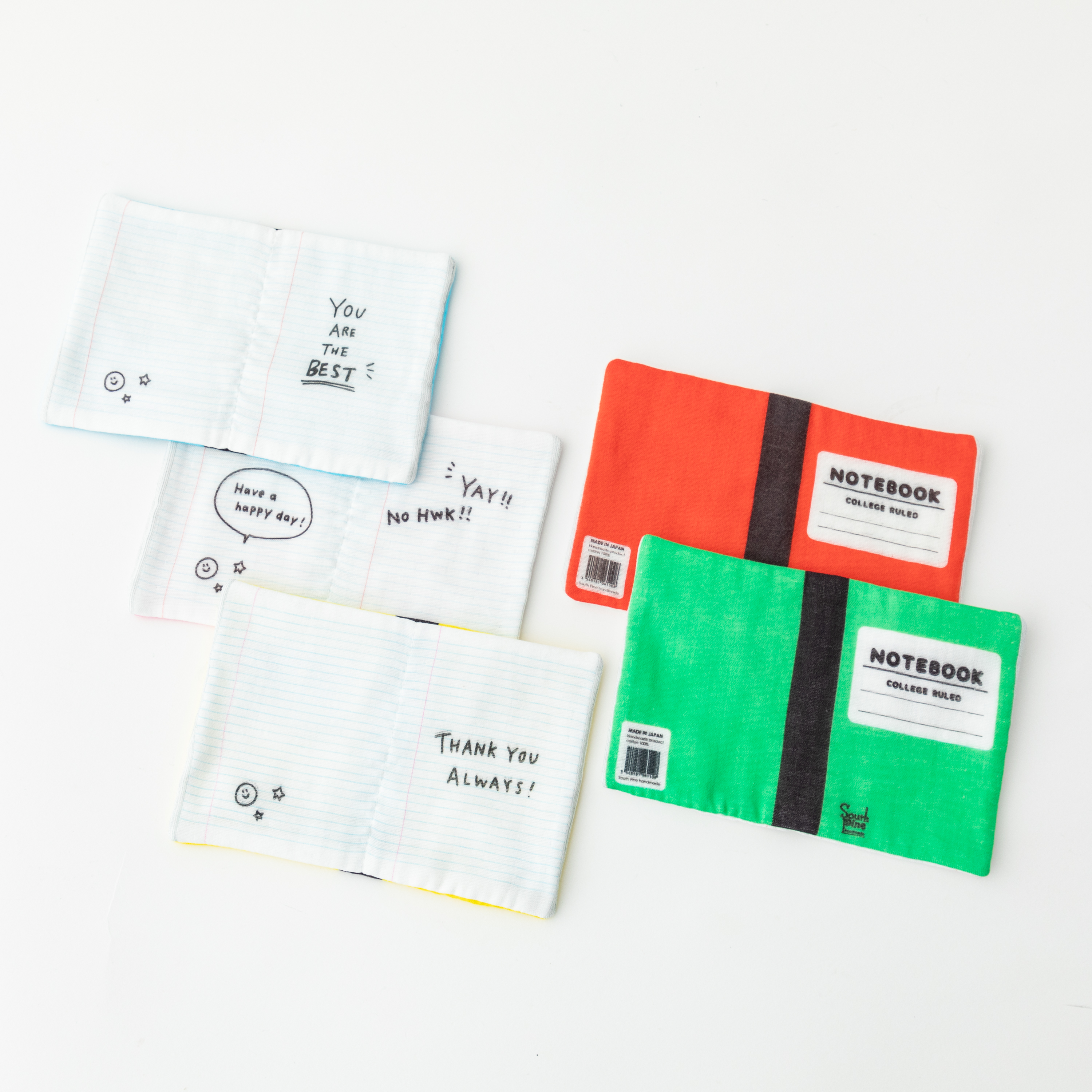 NOTEBOOK ガーゼハンカチ【2枚セット】