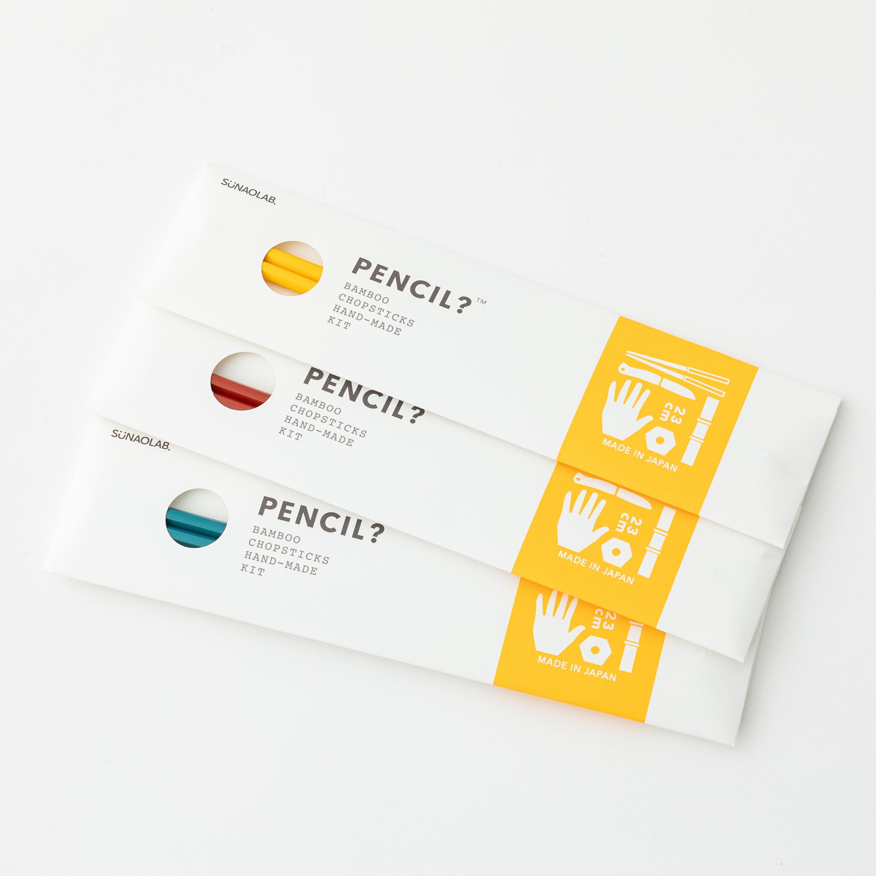 箸作りキット『PENCIL?』３個＋スカッターセット