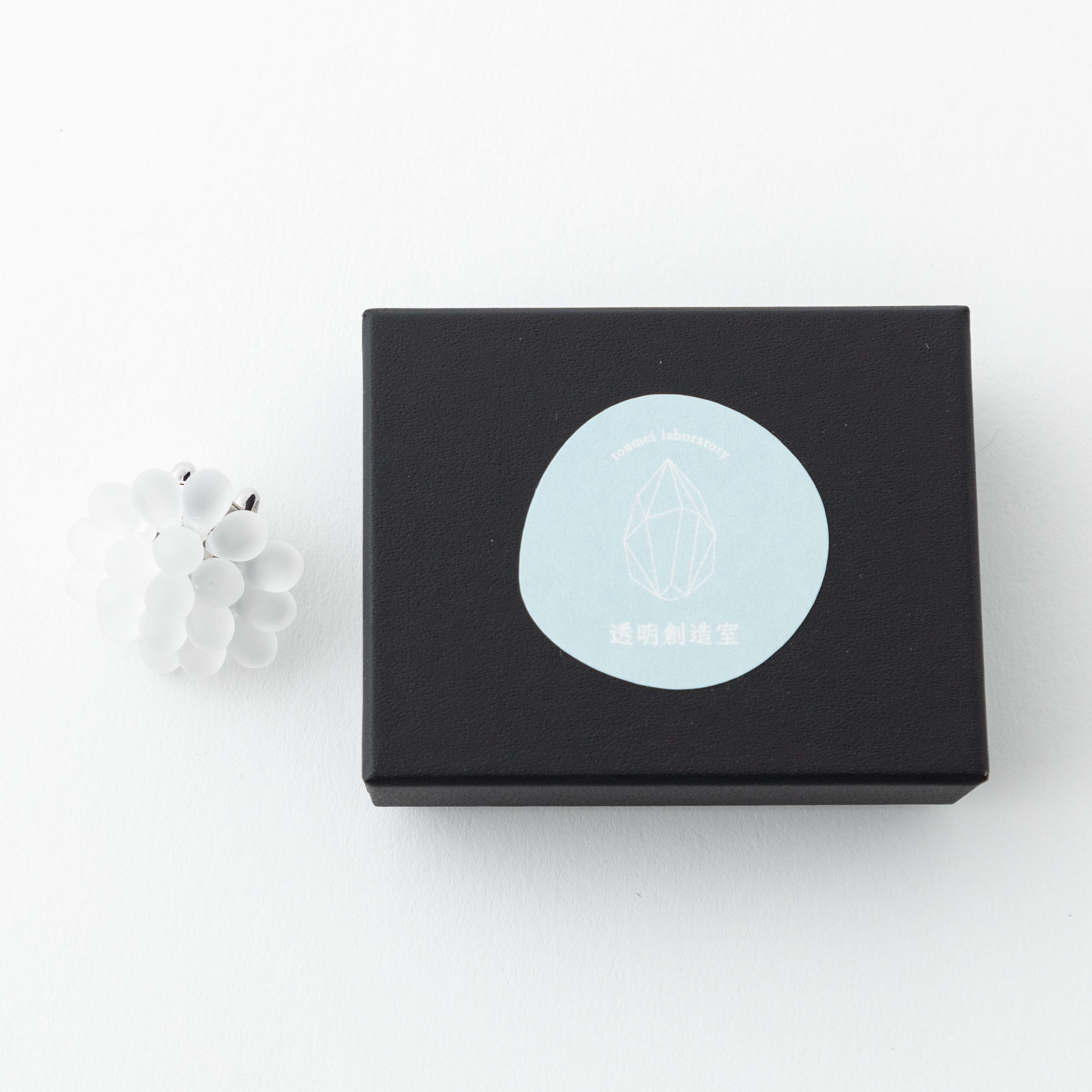 帯留め〈ゆきあかり〉BOX入り