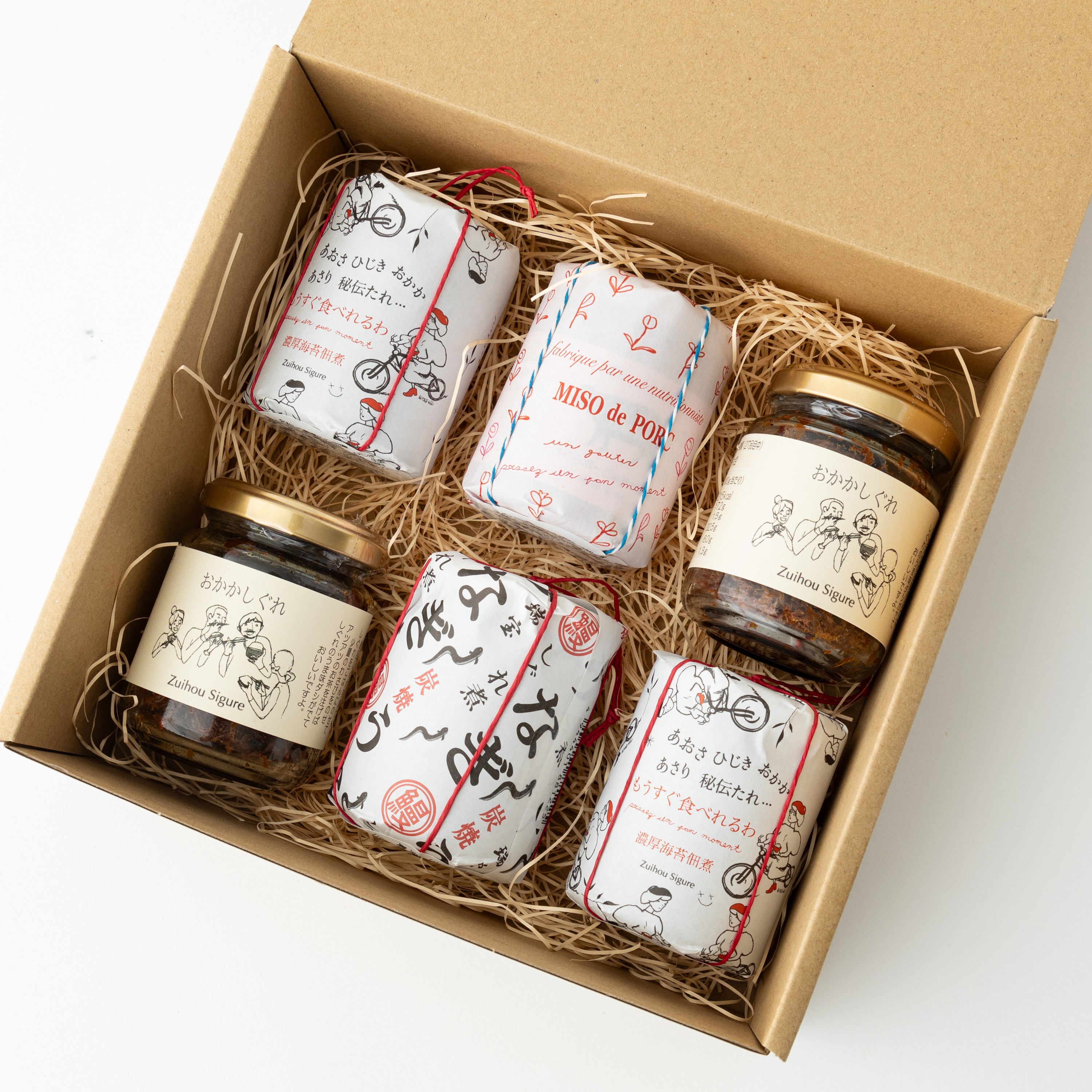 ご飯のおとも６個入詰合せ