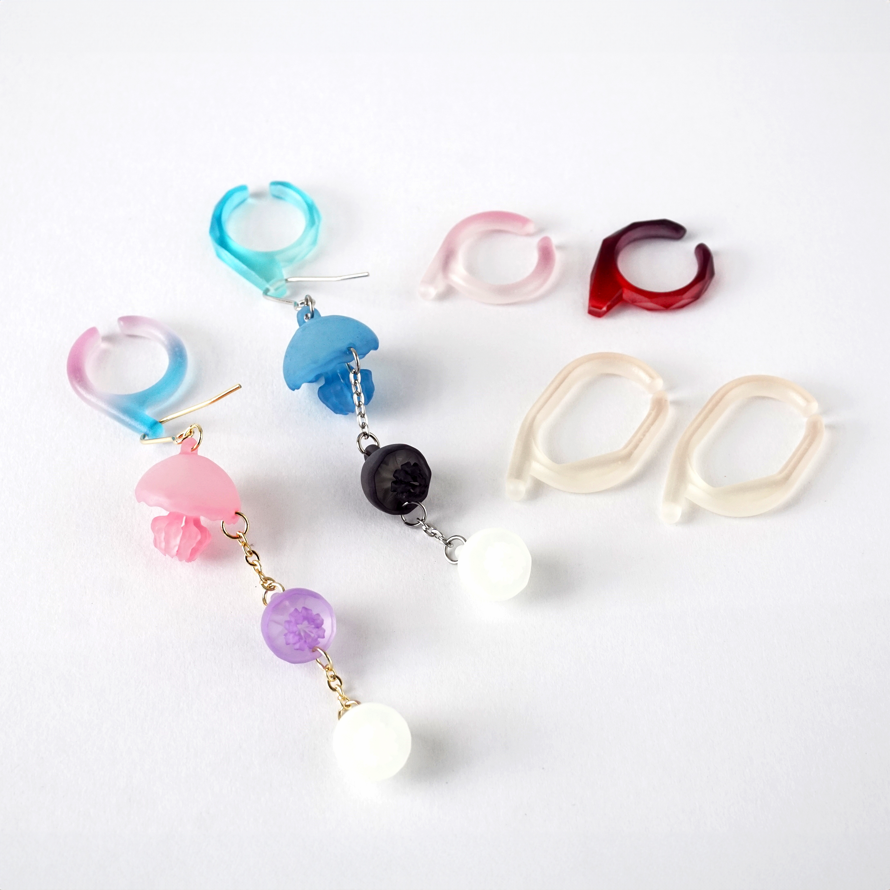 ピアスがつけられるイヤーカフお試しセット